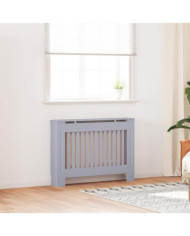 Cache-radiateur anthracite 112x19x81,5 cm MDF | Mobilier & Déco
