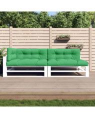 Coussins de palette lot de 5 vert tissu | Mobilier & Déco