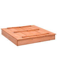 Bac à sable Bois de sapin 95x90x15 cm | Mobilier & Déco
