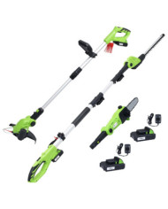 Set outils électriques jardin sans fil 3pcs chargeurs/batteries | Mobilier & Déco