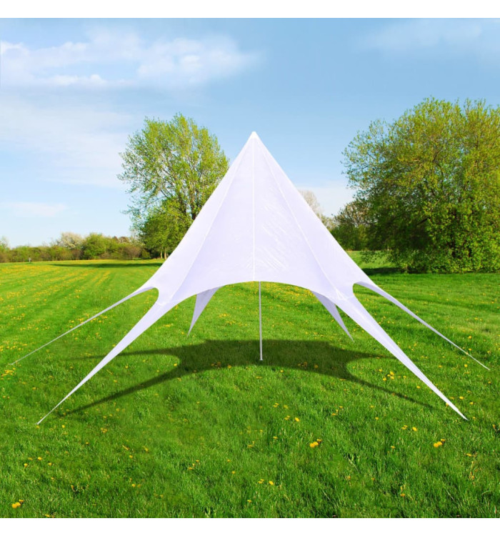 Tente de jardin en forme d'étoile 12 m | Mobilier & Déco