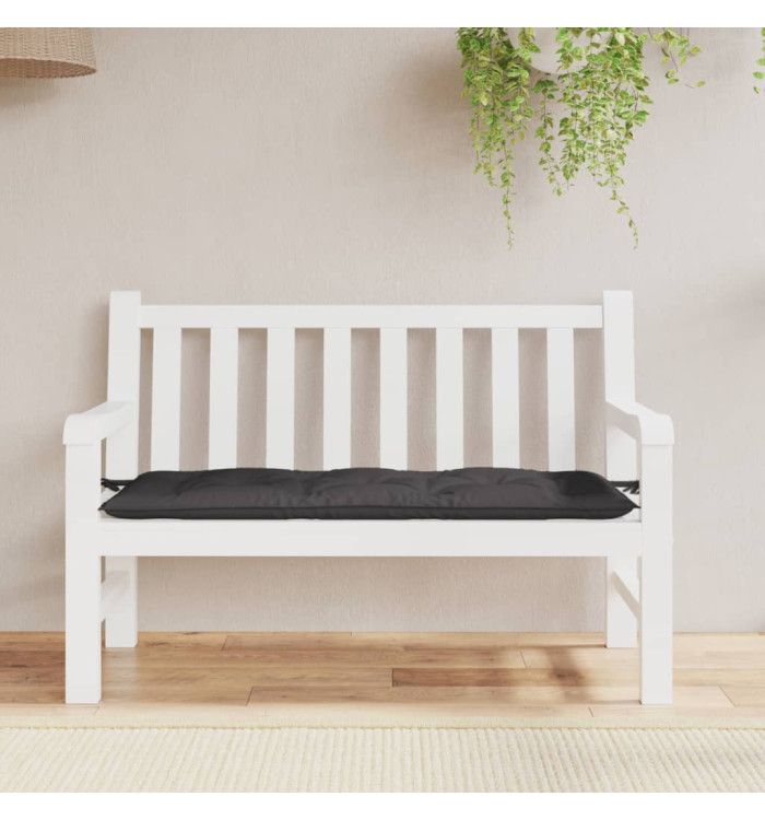 Coussin de banc de jardin anthracite 120x50x7 cm tissu oxford | Mobilier & Déco