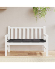 Coussin de banc de jardin anthracite 120x50x7 cm tissu oxford | Mobilier & Déco