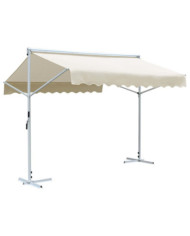 Auvent sur pied 3x3 m Crème | Mobilier & Déco