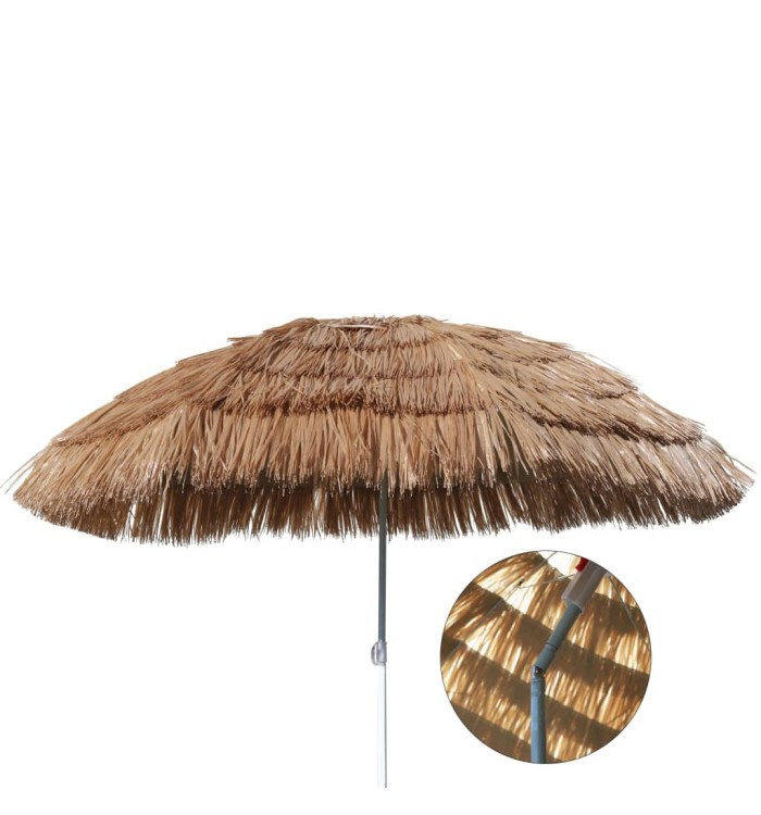 HI Parasol de plage Hawaï 160 cm Beige | Mobilier & Déco