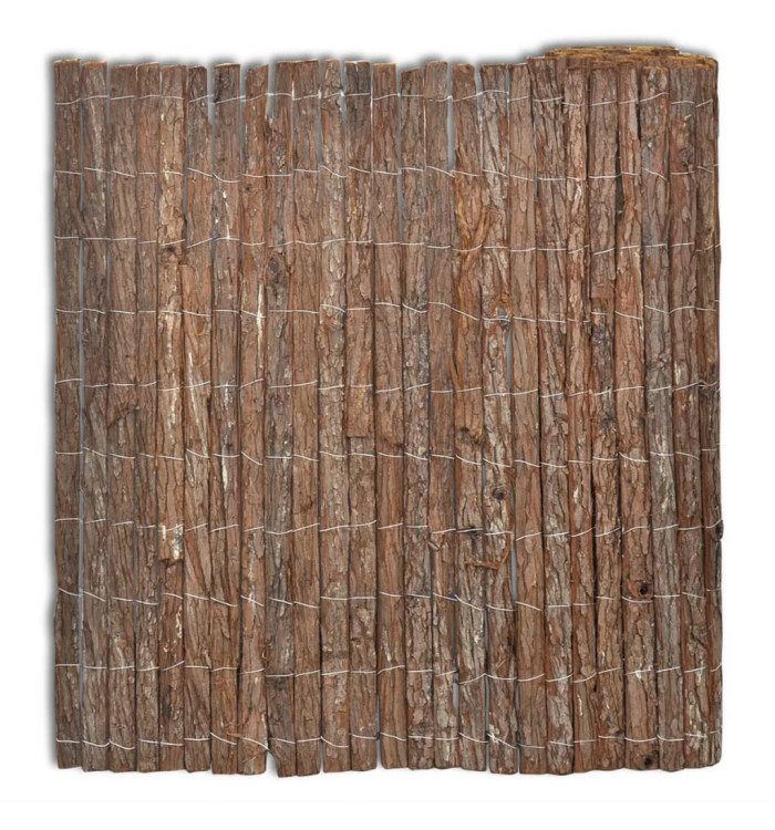 Clôture en écorce 400 x 100 cm | Mobilier & Déco