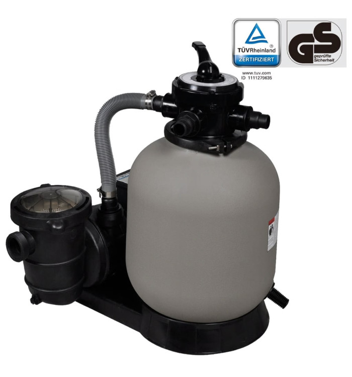 Pompe à filtre à sable 600 W 17000 l/h | Mobilier & Déco