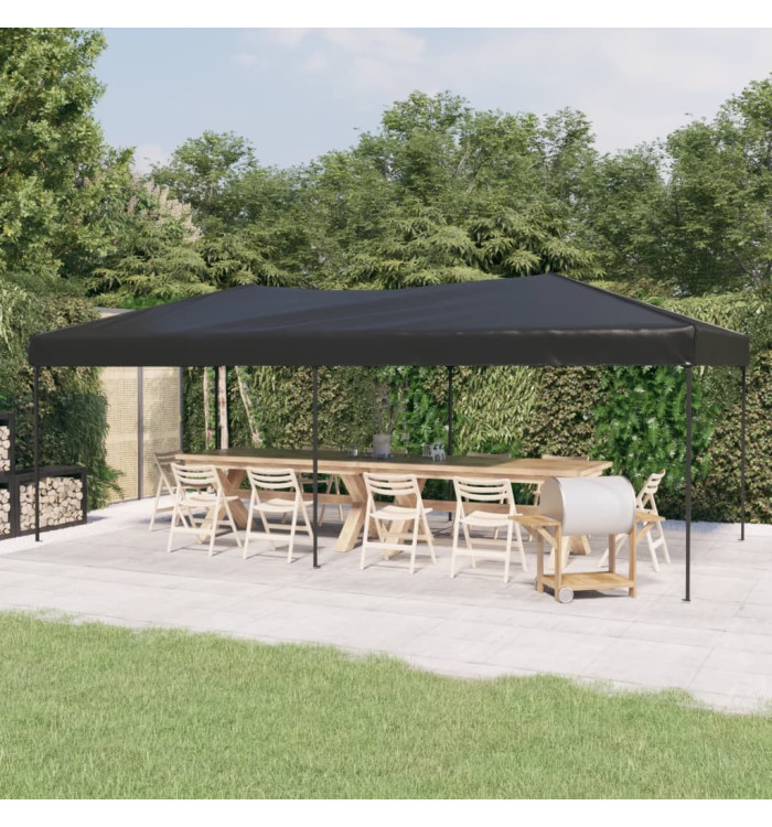 Tente de réception pliable Anthracite 3x6 m | Mobilier & Déco