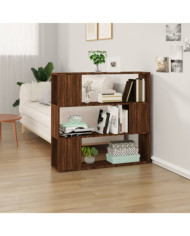 Bibliothèque/Séparateur de pièce Chêne marron 100x24x94 cm | Mobilier & Déco