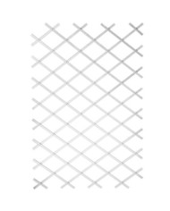 Nature Palissade de jardin 50 x 150 cm PVC Blanc | Mobilier & Déco
