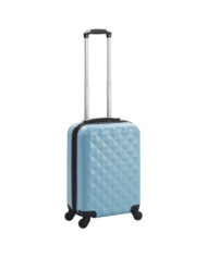 Valise rigide Bleu ABS | Mobilier & Déco