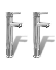 Mitigeurs de salle de bain 2 pcs Chrome | Mobilier & Déco