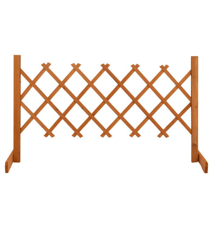 Clôture en treillis de jardin Orange 120x60 cm Bois de sapin | Mobilier & Déco