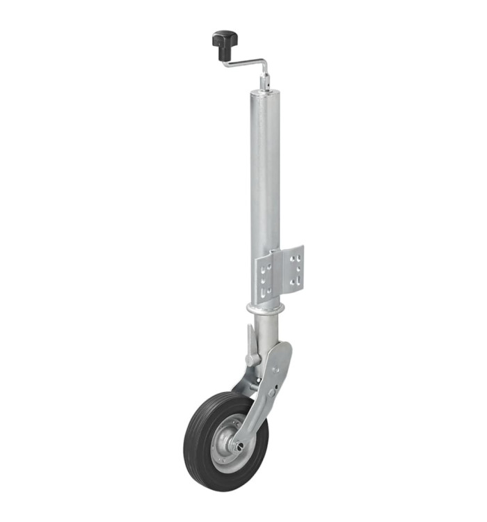 ProPlus Roue de jauge 60 mm avec pneu caoutchouc solide 20x6 cm 341505 | Mobilier & Déco