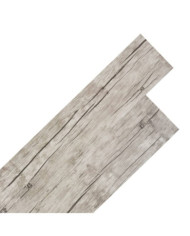 Planche de plancher PVC autoadhésif 5,02 m² 2 mm Chêne délavé | Mobilier & Déco