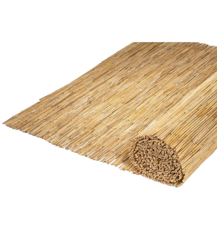 Nature Tapis de jardin roseau 1,5x5 m jonc bambou | Mobilier & Déco