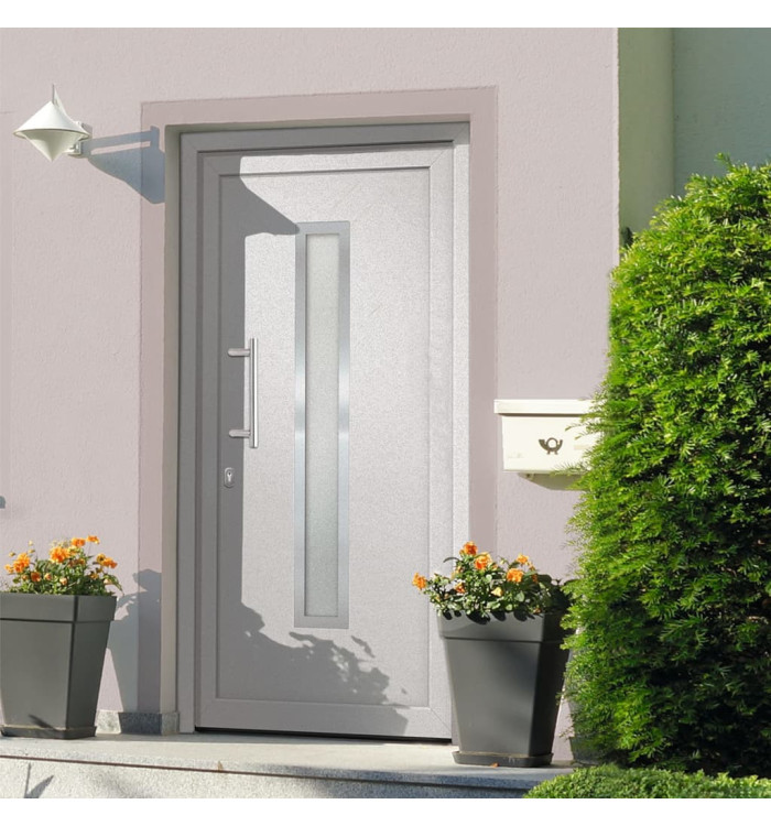 Porte d'entrée Blanc 108x208 cm | Mobilier & Déco