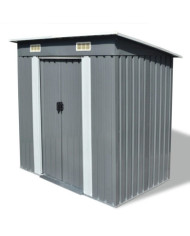 Abri de jardin Métal Gris | Mobilier & Déco