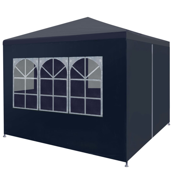 Tente de réception 3 x 3 m Bleu | Mobilier & Déco