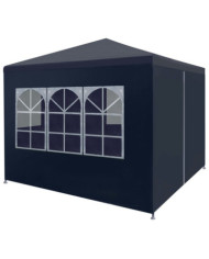 Tente de réception 3 x 3 m Bleu | Mobilier & Déco
