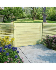 Portail de jardin Bois de pin imprégné 75x100 cm | Mobilier & Déco