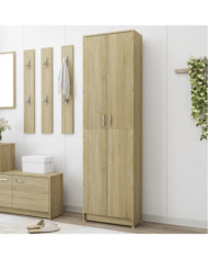 Garde-robe de couloir Chêne sonoma 55x25x189 cm Bois ingénierie | Mobilier & Déco
