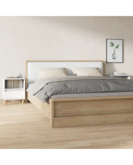 Tables de chevet 2 pcs Blanc 40x35x50 cm | Mobilier & Déco
