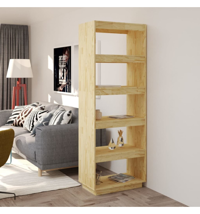 Bibliothèque/Séparateur de pièce 60x35x167 cm pin massif | Mobilier & Déco