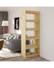 Bibliothèque/Séparateur de pièce 60x35x167 cm pin massif | Mobilier & Déco