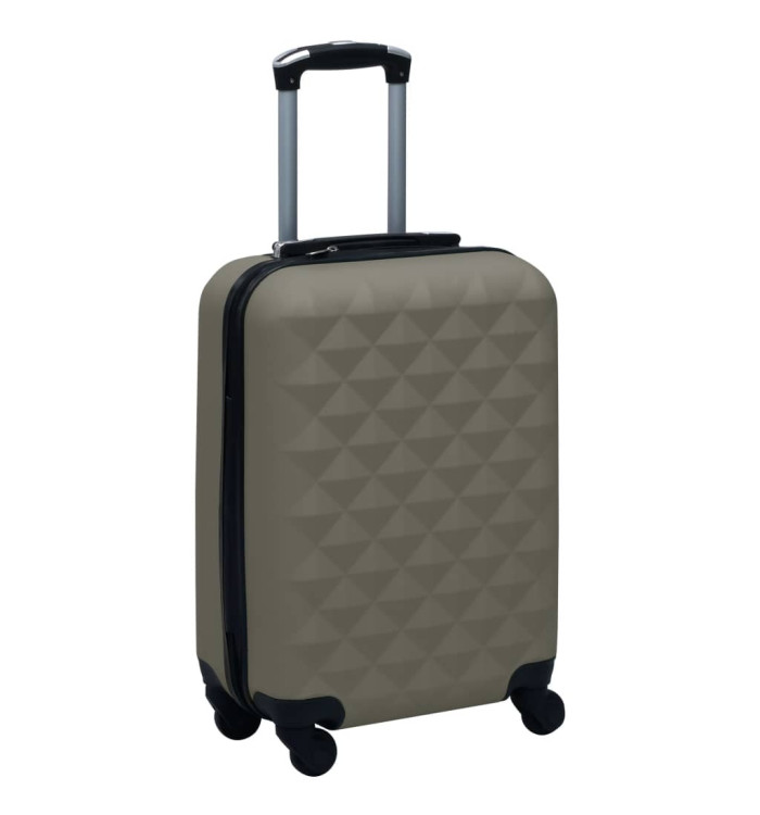 Valise rigide Anthracite ABS | Mobilier & Déco