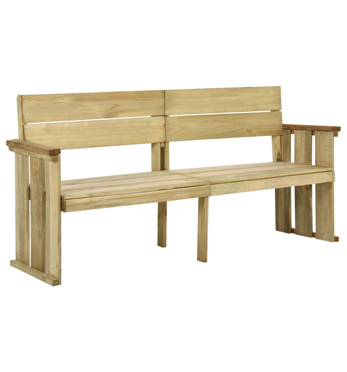 Banc de jardin 172 cm bois de pin imprégné | Mobilier & Déco