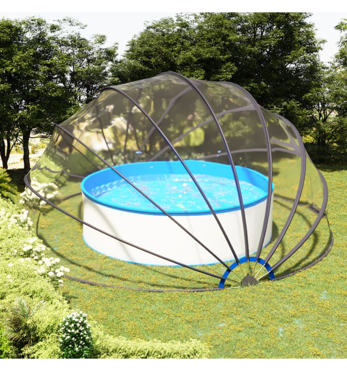Dôme de piscine 559x275 cm | Mobilier & Déco