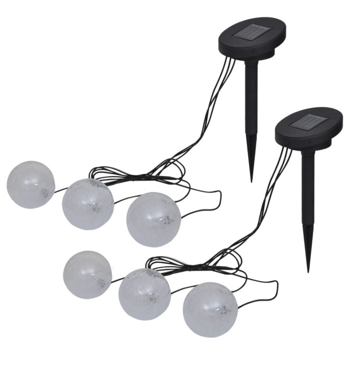 Lampes flottantes à LED 6 pcs pour étang et piscine | Mobilier & Déco