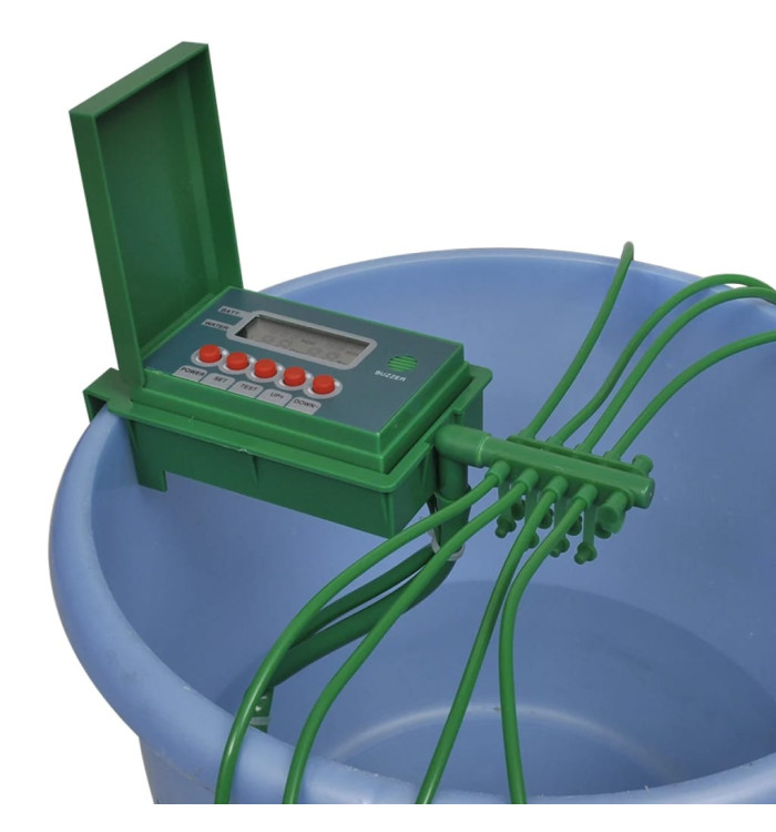 Système d'irrigation automatique avec arroseur et minuterie | Mobilier & Déco