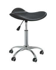 Chaise de bureau Noir Similicuir | Mobilier & Déco