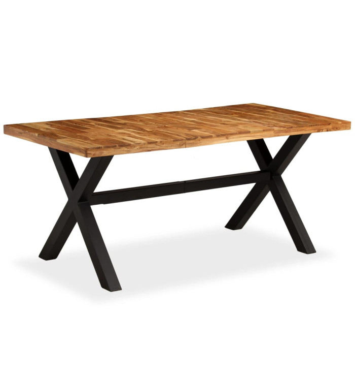 Table à manger Bois d'acacia massif et manguier 180x90x76 cm | Mobilier & Déco