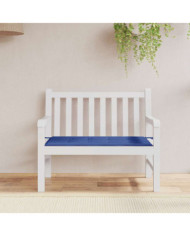 Coussin de banc de jardin bleu royal 120x50x4 cm tissu oxford | Mobilier & Déco
