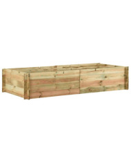 Jardinière pour légumes Bois de pin imprégné 197x100x40 cm | Mobilier & Déco