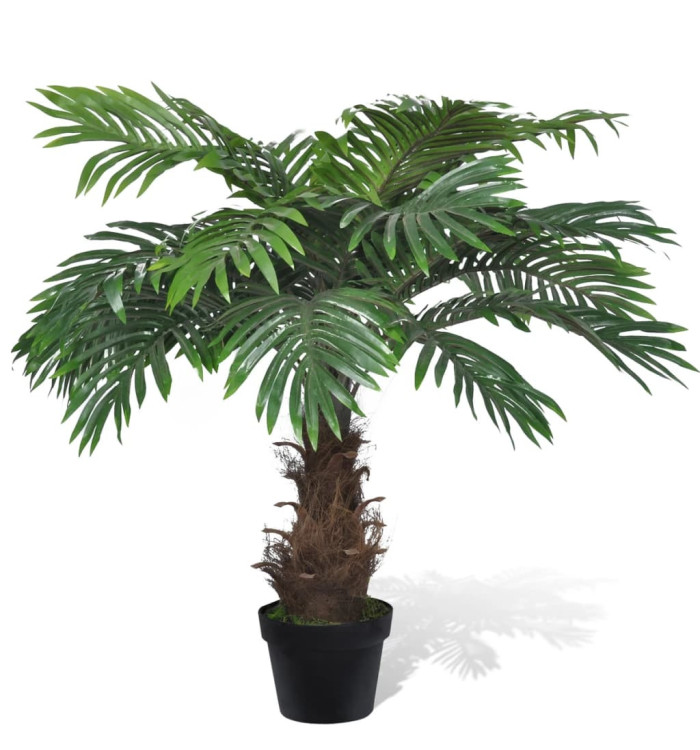 Palmier cycus artificiel avec pot 80 cm | Mobilier & Déco