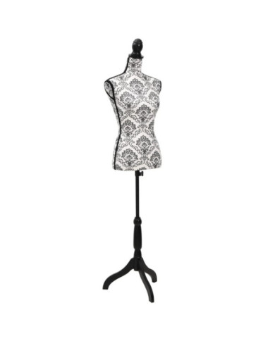 Buste de présentation Femme Noir et blanc | Mobilier & Déco