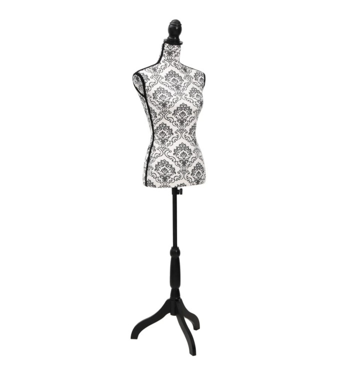 Buste de présentation Femme Noir et blanc | Mobilier & Déco