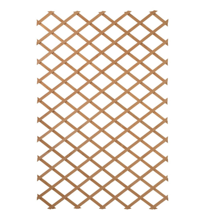 Nature Palissade de jardin 50 x 150 cm Bois Naturel | Mobilier & Déco