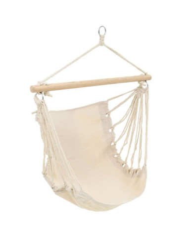 Hamac couleur crème 185 x 125 cm | Mobilier & Déco