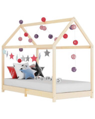 Cadre de lit d'enfant Bois de pin massif 90 x 200 cm | Mobilier & Déco
