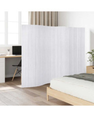 Cloison de séparation Bambou Blanc 250 x 165 cm | Mobilier & Déco