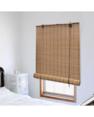 Store roulant en bambou 140x220 cm Marron | Mobilier & Déco