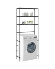 Support de rangement au-dessus lave-linge 3 niveaux 69x28x169cm | Mobilier & Déco