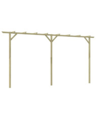 Pergola de jardin 410 x 40 x 203 cm Bois | Mobilier & Déco