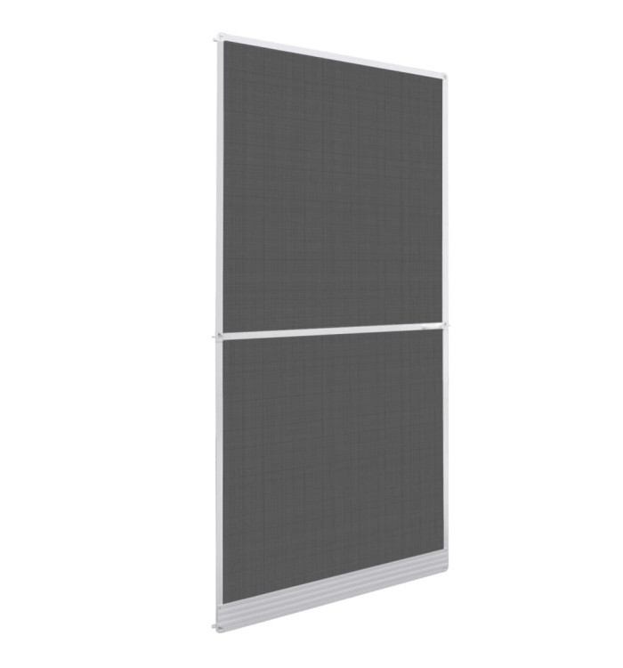 Moustiquaire à charnière pour portes Blanc 100 x 215 cm | Mobilier & Déco