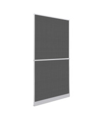 Moustiquaire à charnière pour portes Blanc 100 x 215 cm | Mobilier & Déco